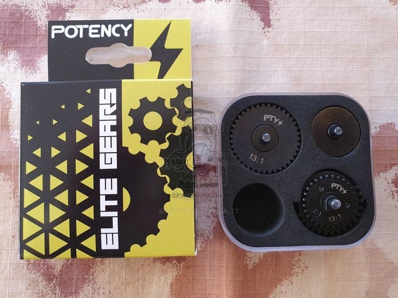 13:1 Steel Gear Set Kit Ingranaggi in Acciaio Elite Gear by Potency®