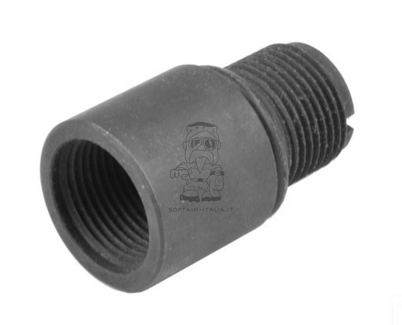 14mm CCW a 14mm CW Adattatore by BattleAxe Airsoft