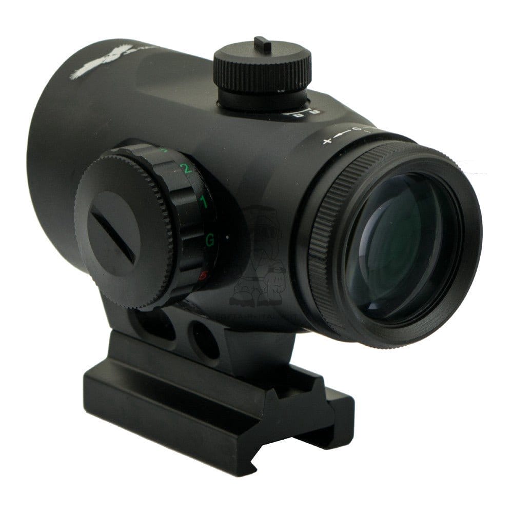 1x20 Prisme Scope Puntatore con Reticolo Inciso ad Intensità Variabile Visibile Anche Senza Batteria by Js-Tactical