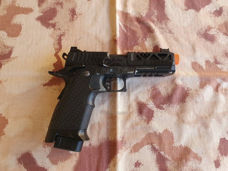 OFFERTE SPECIALI - SPECIAL OFFERS: G&G STP45 2024 CP Elite Light Aluminum Custom Version GBB PIstola BlowBack Carrello e Corpo in Alluminio by G&G