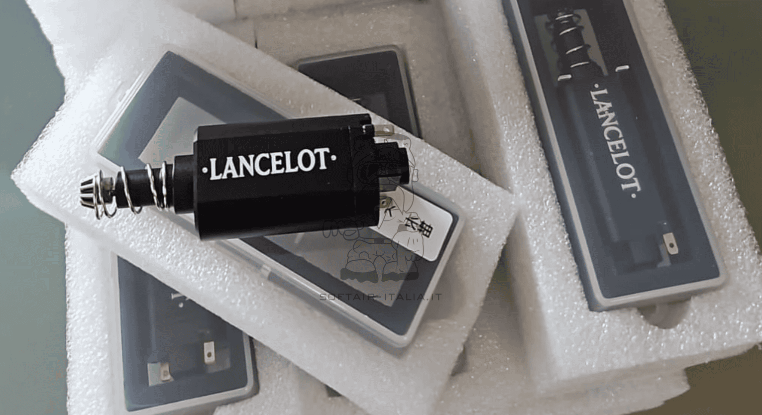 31K Lancelot Brushless Long Axis Motor Motorino ad Albero Lungo 31K by Damocles Airsoft
