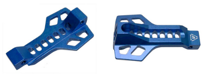 5KU Cobra SI Strike Industries Type Blue Aluminum Trigger Guard STD M4 AEG by 5KU