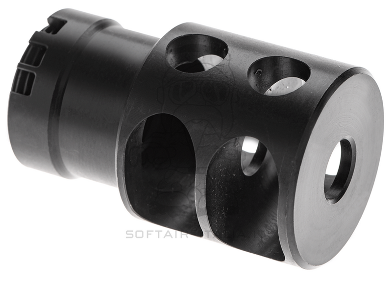 5KU Muzzle Brake Spegnifiamma DTK-2 ZENIT Style AEG AK RealType 14MM-/24MM+ by 5KU
