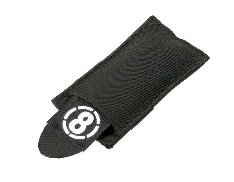 8Fields Dead Red Rag MOLLE Black Pouch by 8Fields