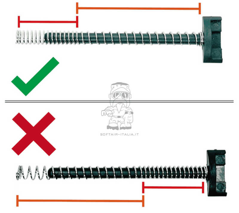 AAP-01 Silver 200% Reinforced Guide Rod and Reinforced Nozzle Springs by CTM TAC