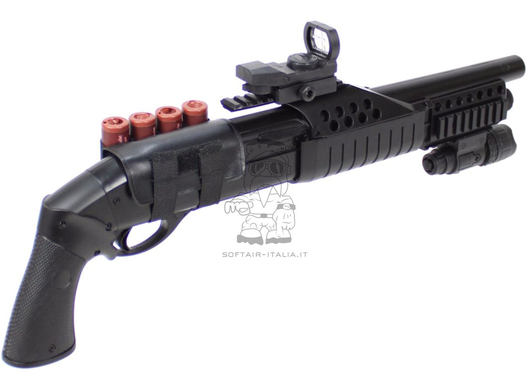 AGM Shotgun Spring Sportline M180B2 Fucile a Pompa a Molla by AGM