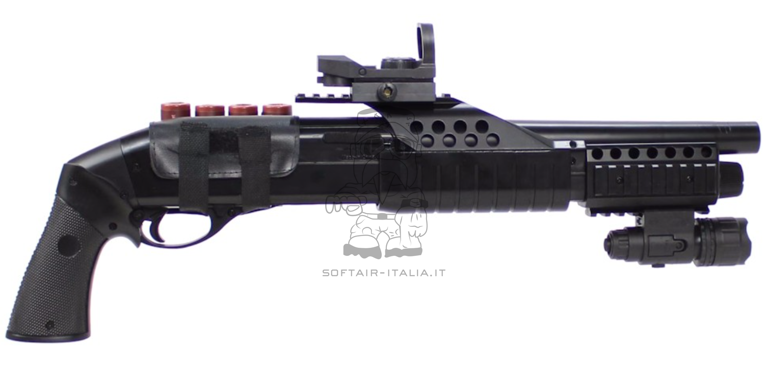 AGM Shotgun Spring Sportline M180B2 Fucile a Pompa a Molla by AGM