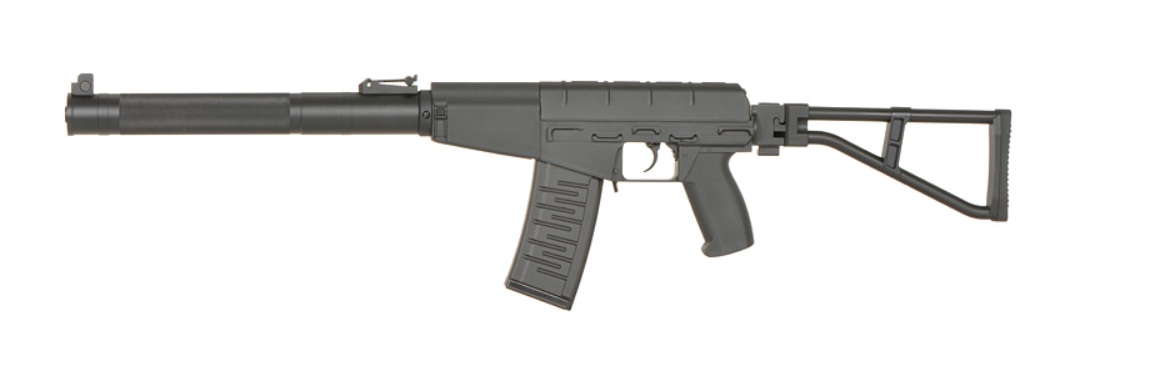 AS VAL "Shaft" Built In Tracer Unit Muzzle Flash Effect AEG Folding Stock by S&T