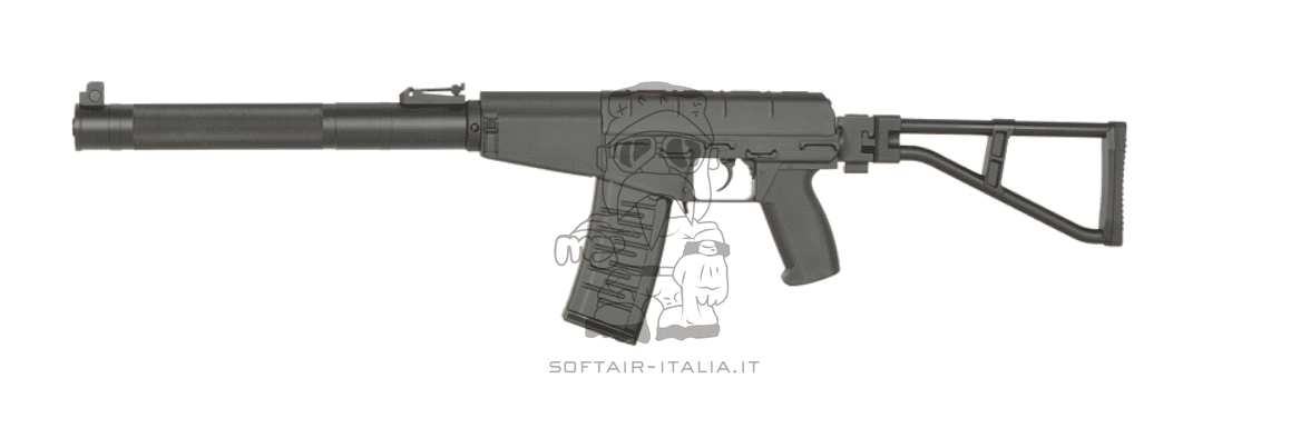 AS VAL "Shaft" Built In Tracer Unit Muzzle Flash Effect AEG Folding Stock by S&T