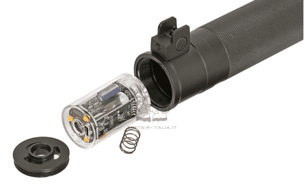 AS VAL "Shaft" Built In Tracer Unit Muzzle Flash Effect AEG Folding Stock by S&T
