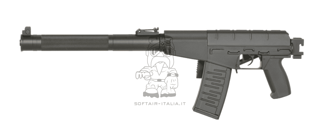 AS VAL "Shaft" Built In Tracer Unit Muzzle Flash Effect AEG Folding Stock by S&T