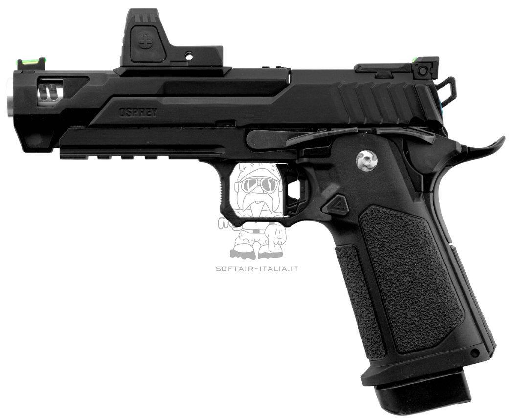 Arcturus OSPREY Hi-Capa 5" CNC ARS-1 Dot PR RDS ORS GBB Airsoft Pistol by Arcturus
