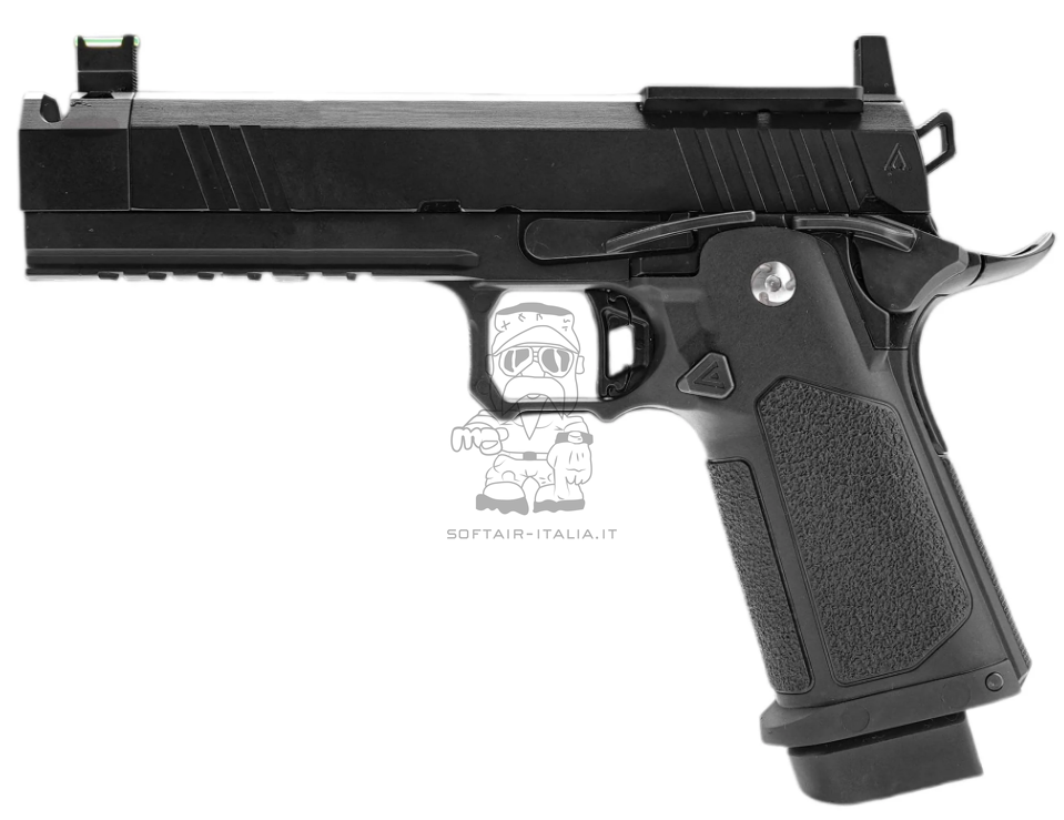 Arcturus Tempest 4.3" Hi-Capa GBB DG™ Duty Grade Edition w. Compensator & Optics Ready Metal Slide by Arcturus