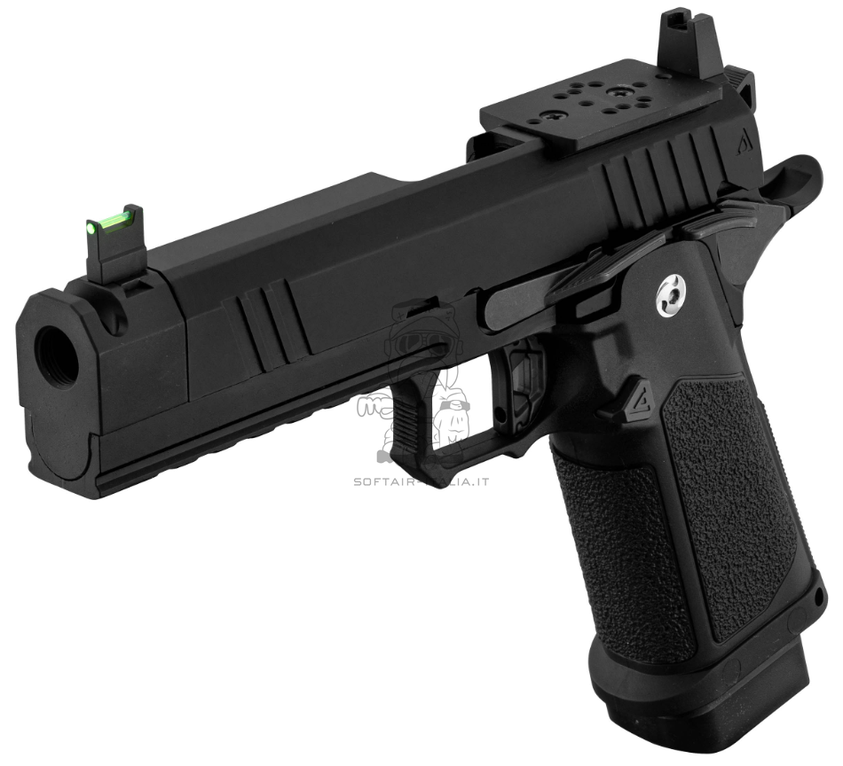 Arcturus Tempest 4.3" Hi-Capa GBB DG™ Duty Grade Edition w. Compensator & Optics Ready Metal Slide by Arcturus