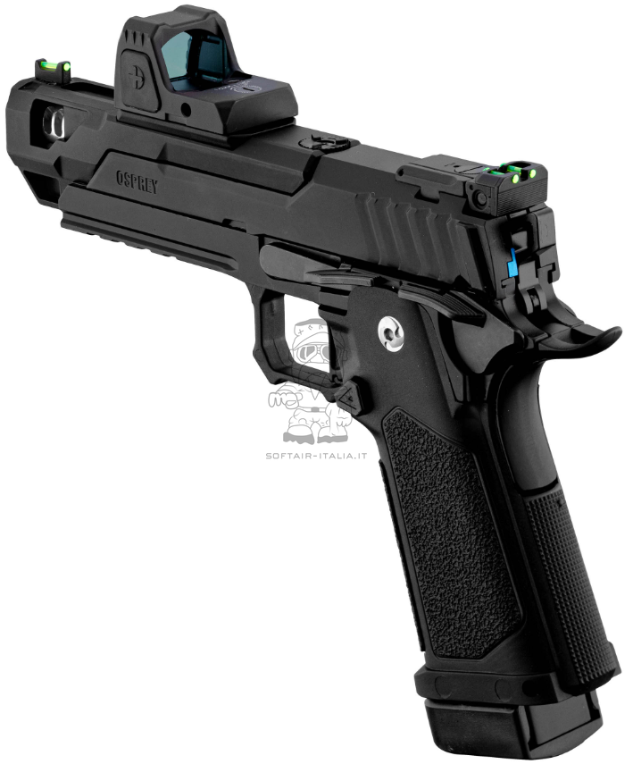 Arcturus OSPREY Hi-Capa 5" CNC ARS-1 Dot PR RDS ORS GBB Airsoft Pistol by Arcturus