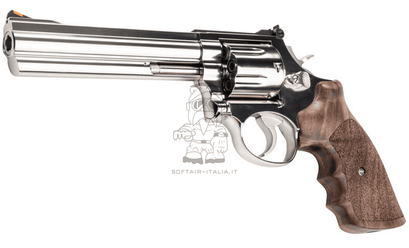 Ares S&W 357 Magnum Co2 Revolver 686 6inch Silver - Chrome Version by Ares