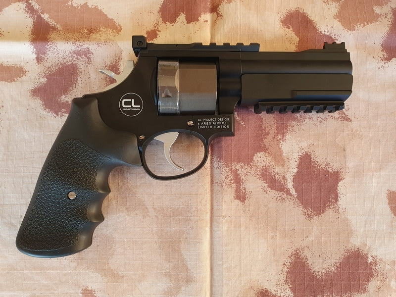 Ares .357 CL Project Revolver Combat Version Matte Black and Bronze Finish by Ares