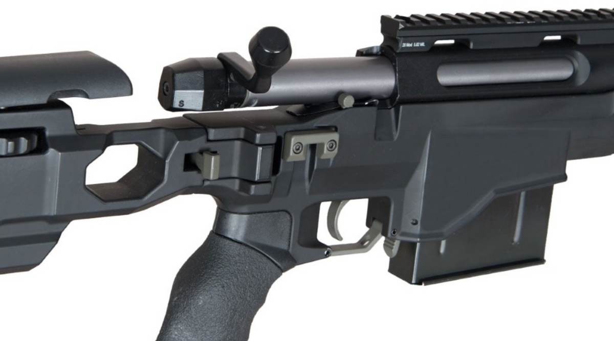 MSR338 In Alluminio Sniper Spring Bolt Action Rifle by Ares