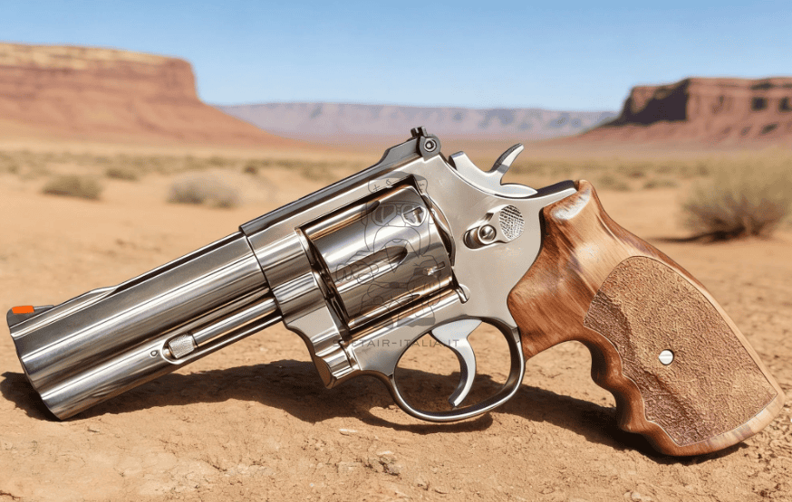 Ares S&W 357 Magnum Co2 Revolver 686 4inch Silver - Chrome Version by Ares