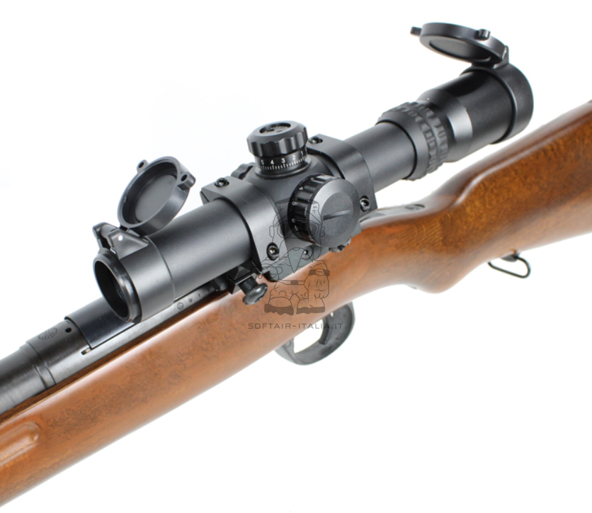 Arisaka Type 38 & Type 97 Rail Scope Aluminum Mount Staffa Per Sistema di Puntamento by S&T