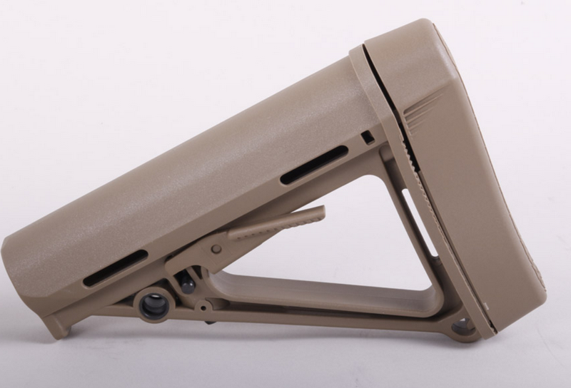 Calcio M4 BOM Mil-Spec Calcio C-Plus CTR Type Tan Replica by Bolt Airsoft