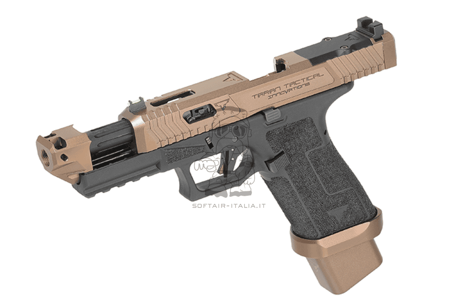 Ballerina RMR Coyote Bronze TTI Fully Licensed GGB Airsoft Pistol by Army Armament