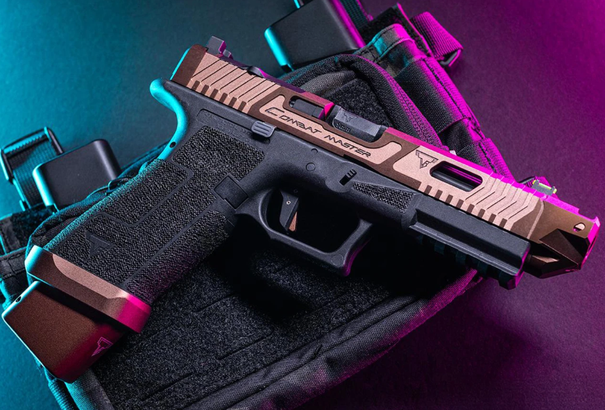 Ballerina RMR Coyote Bronze TTI Fully Licensed GGB Airsoft Pistol by Army Armament