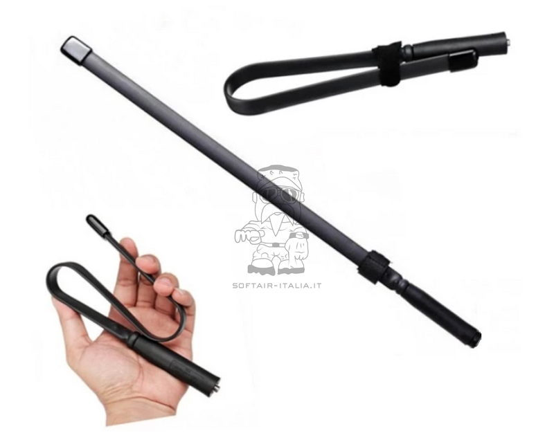 Baofeng SMA Female 47cm Tactical Folding Antenna Innesto Femmina by Baofeng