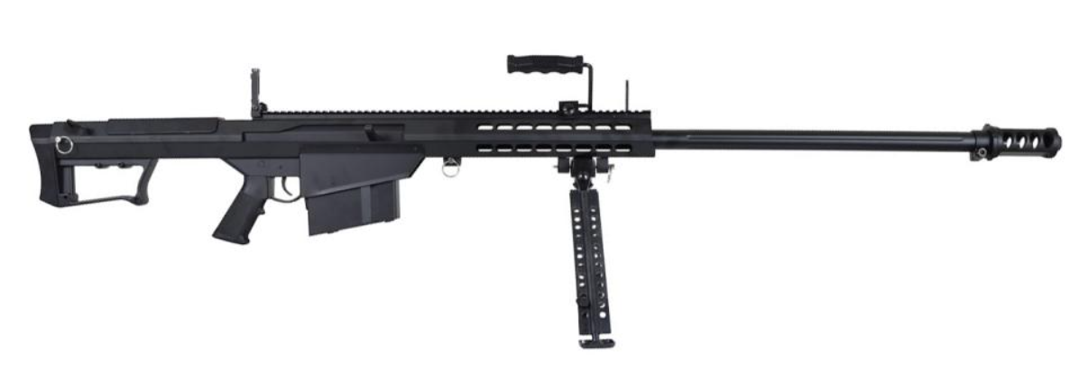 Barrett Licensed M107A1 Sniper Spring Bolt Action Rifle a Molla by 6mmProshop - Snow Wolf