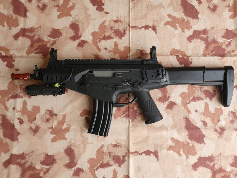 Beretta ARX 160 Elite Shorty Folding Retractable Stock EBB Scarrellante by Umarex