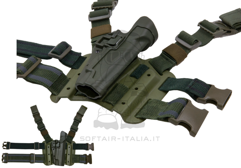 BlackHawk Serpa Level 2 Tactical Holster Fondina for Beretta 92-96-M9-M9A1 by BlackHawk