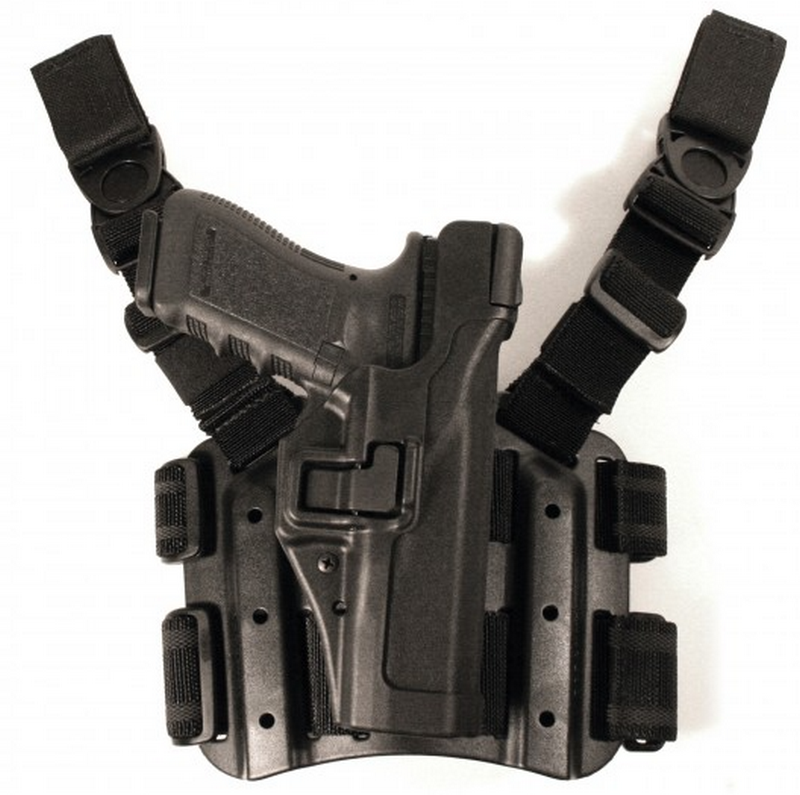 BlackHawk Serpa Level 2 Tactical Holster Fondina per Glock 17-19-22-23-31-32 By BlackHawk