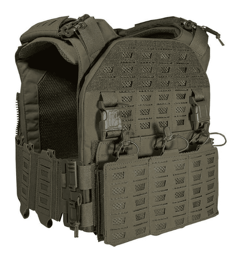 CORSO Tactical Drake MK4 Plate Carrier Tactical Vest Ranger Green Cordura 1000D by CORSO Tactical