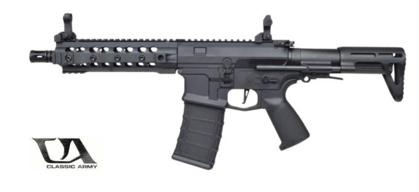 Nemesis M4 8inch URX3 ECS - Mosfet Burst Control AEG by Classic Army