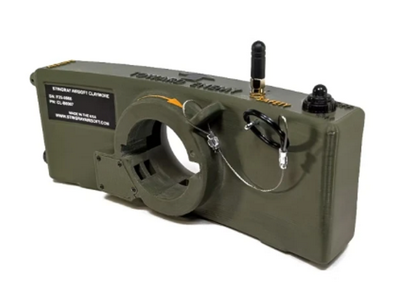 Claymore M18A1 wit h Remote Trigger Airsoft Mine by Stingray