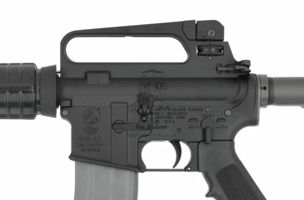 Colt M16A2 V3 Carbine Model 727 Official Colt Licensed Engravings GBBR by Cybergun > VFC