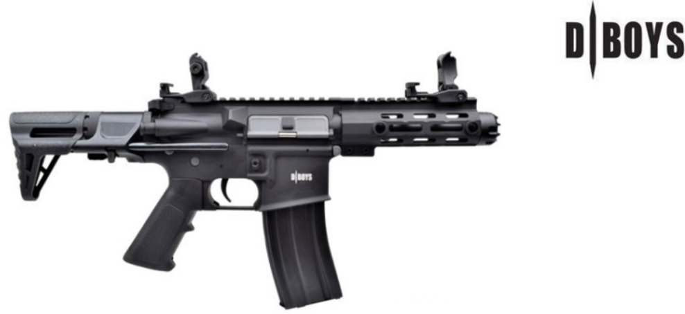 DBoys PDW M4 Full Metal 5" 1-4 Aluminum RIS Li-Po Ready by DBoys