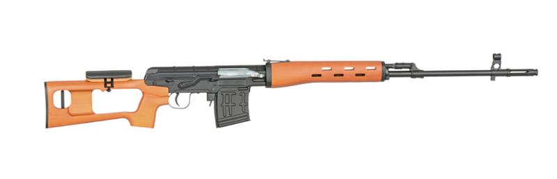 DRAGUNOV SVD Full Wood & Metal Spring Bolt Action Sniper Rifle by AGM