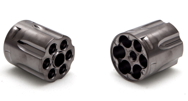 Dan Wesson Revolver 715 Steel Grey Drum Tamburo Brunito Moon Clip Compatible by ASG