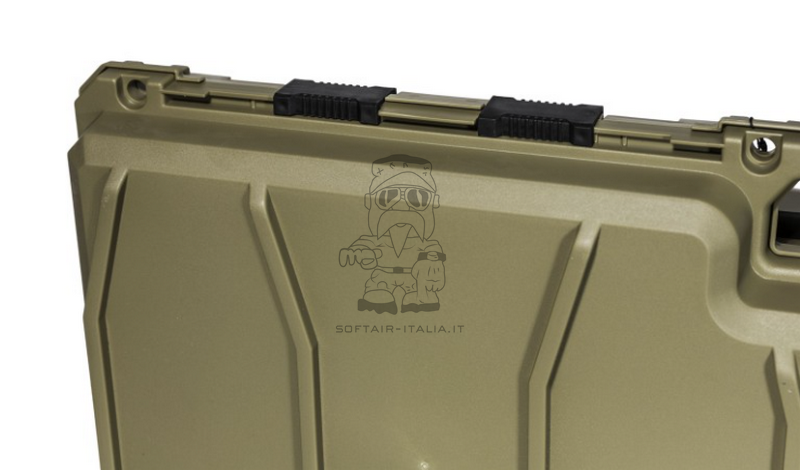 Delta Tactics Gun Hard Case Ranger Green 873 × 355 × 108mm Valigetta Rigida by Delta Tactics