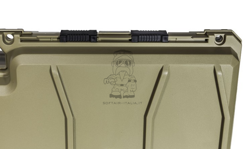 Delta Tactics Gun Hard Case Ranger Green 873 × 355 × 108mm Valigetta Rigida by Delta Tactics