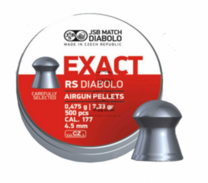Diabolo Pellets cal 4,5 - .177 Piombini 0,475g/7,33gr by JBS Match Diabolo