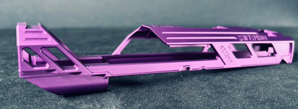 Dr. Black Hi-Capa 5.1 Tokyo Marui & Similars GBB Purple Aluminum Slide 50gr "Type 901" by Dr. Black