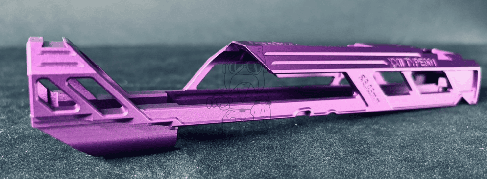 Dr. Black Hi-Capa 5.1 Tokyo Marui & Similars GBB Purple Aluminum Slide 50gr "Type 901" by Dr. Black