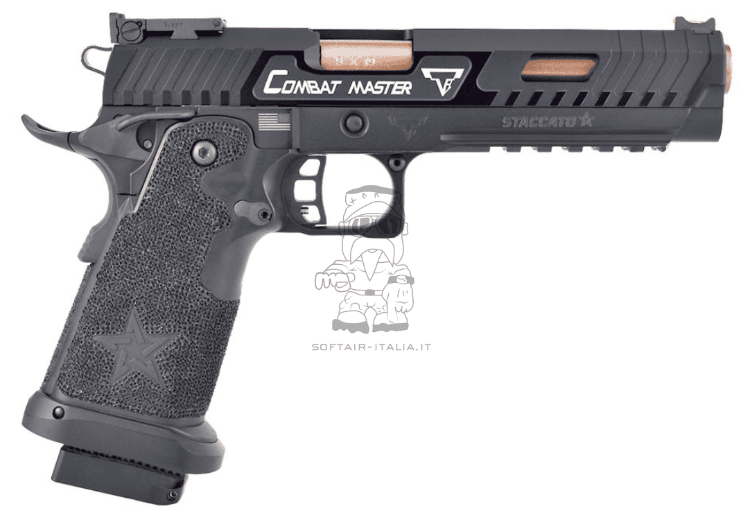 EMG Licensed Staccato 2011 TTI Taran Tactical Innovations GBB Gas Blow Back Pistol by Army Armament