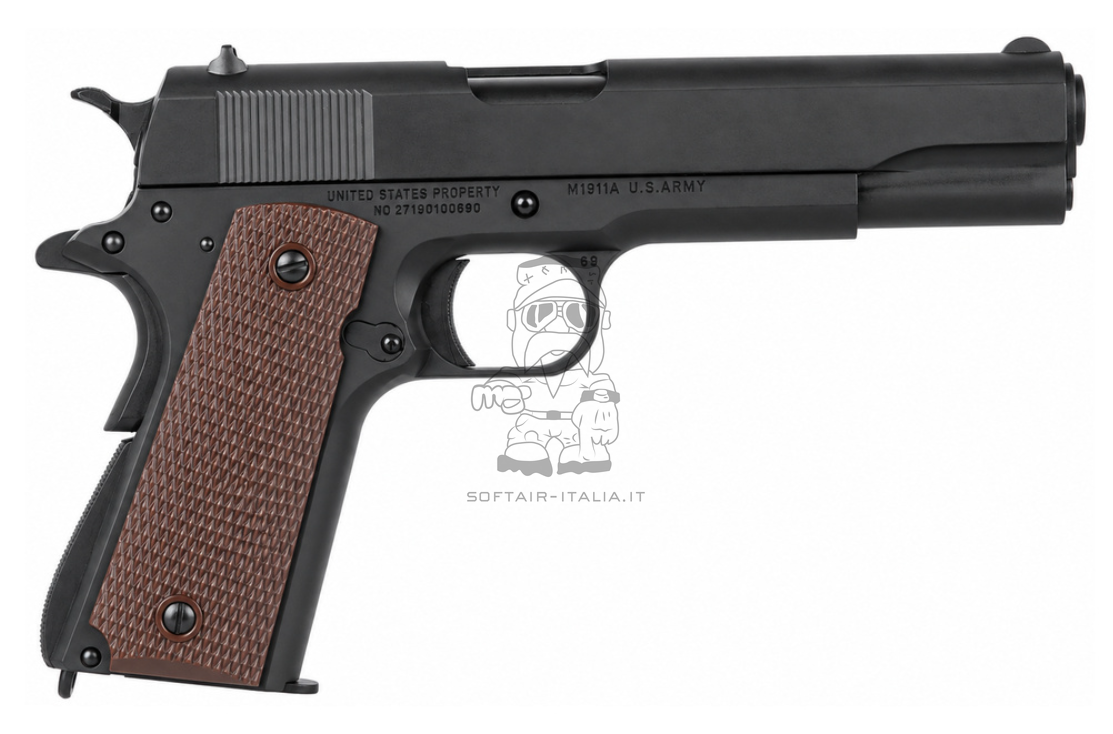 E&C 1911 Colt Licensed EC-3101 Full Metal GBB Airsoft Pistol by E&C