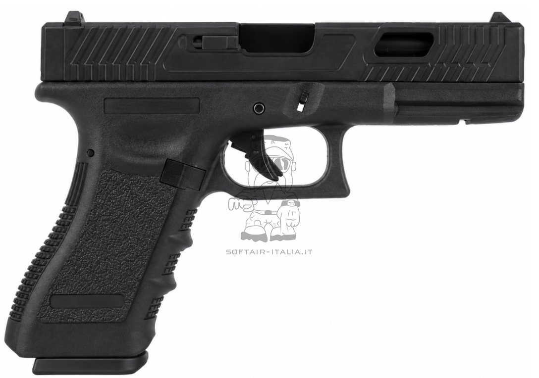 E&C Metal Slide G17 Type GBB EC-1104 Airsoft Pistol by E&C