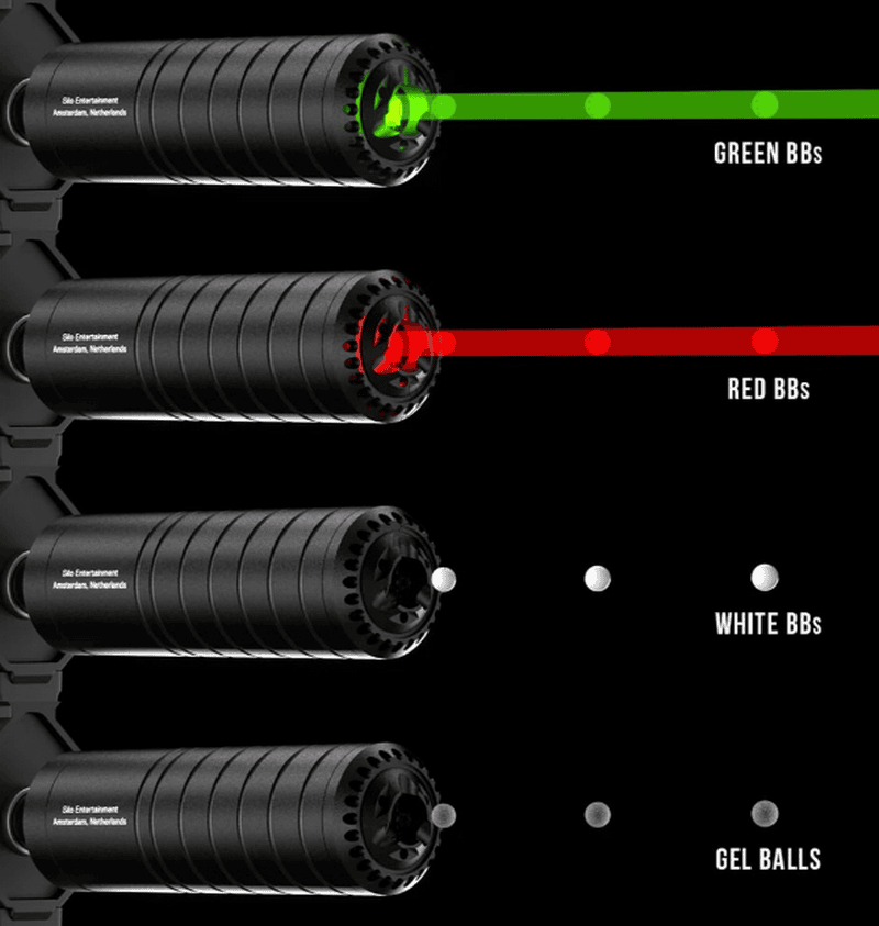 Eshooter Flare Smoky Tracer Master BT Silo Project by Eshooter
