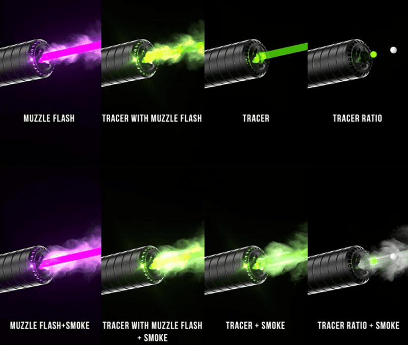 Eshooter Flare Smoky Tracer Master BT Silo Project by Eshooter