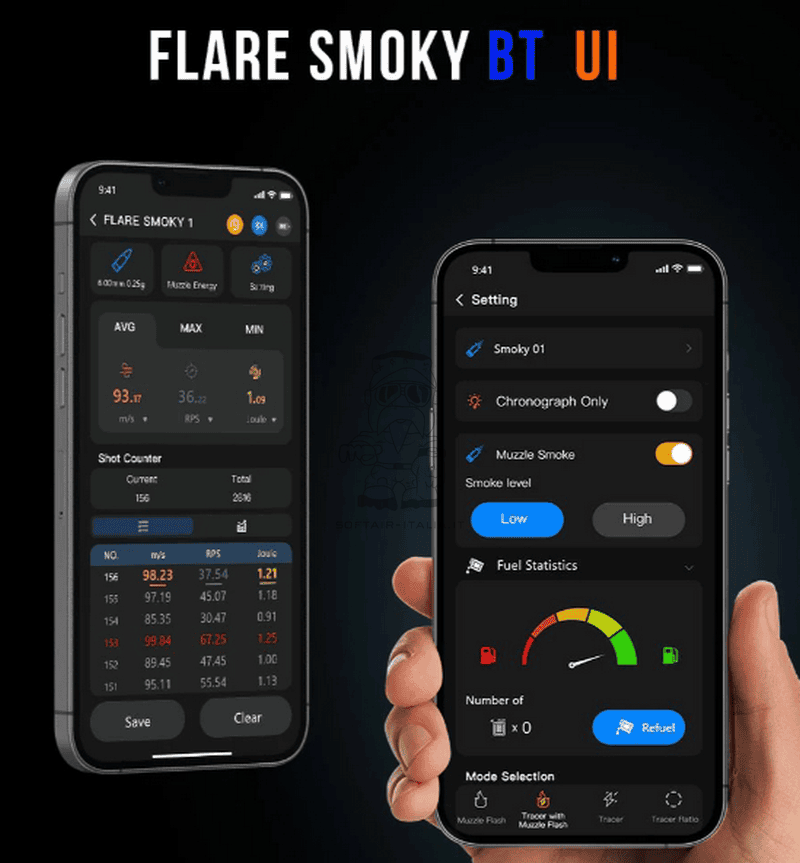 Eshooter Flare Smoky Tracer Master BT Silo Project by Eshooter